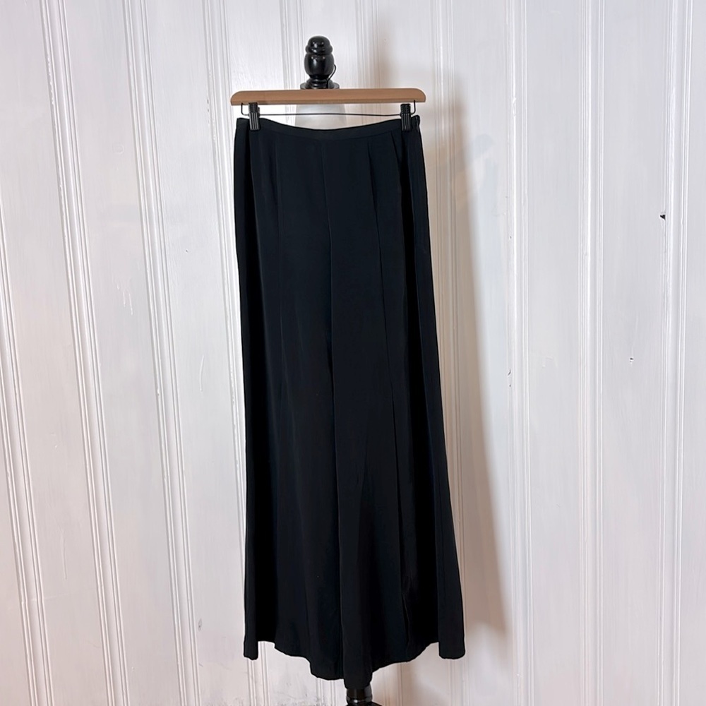 VALZERE flowy dress pants with slits